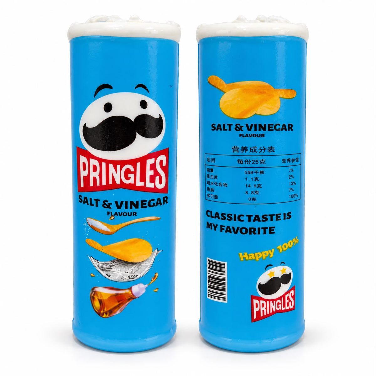 Blue Pringles - Salt & Vinegar Flavor - Squishy