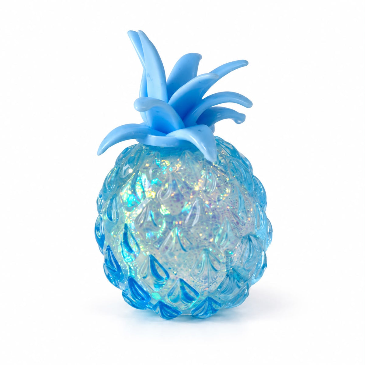 Blue Glitter Pineapple Squishy