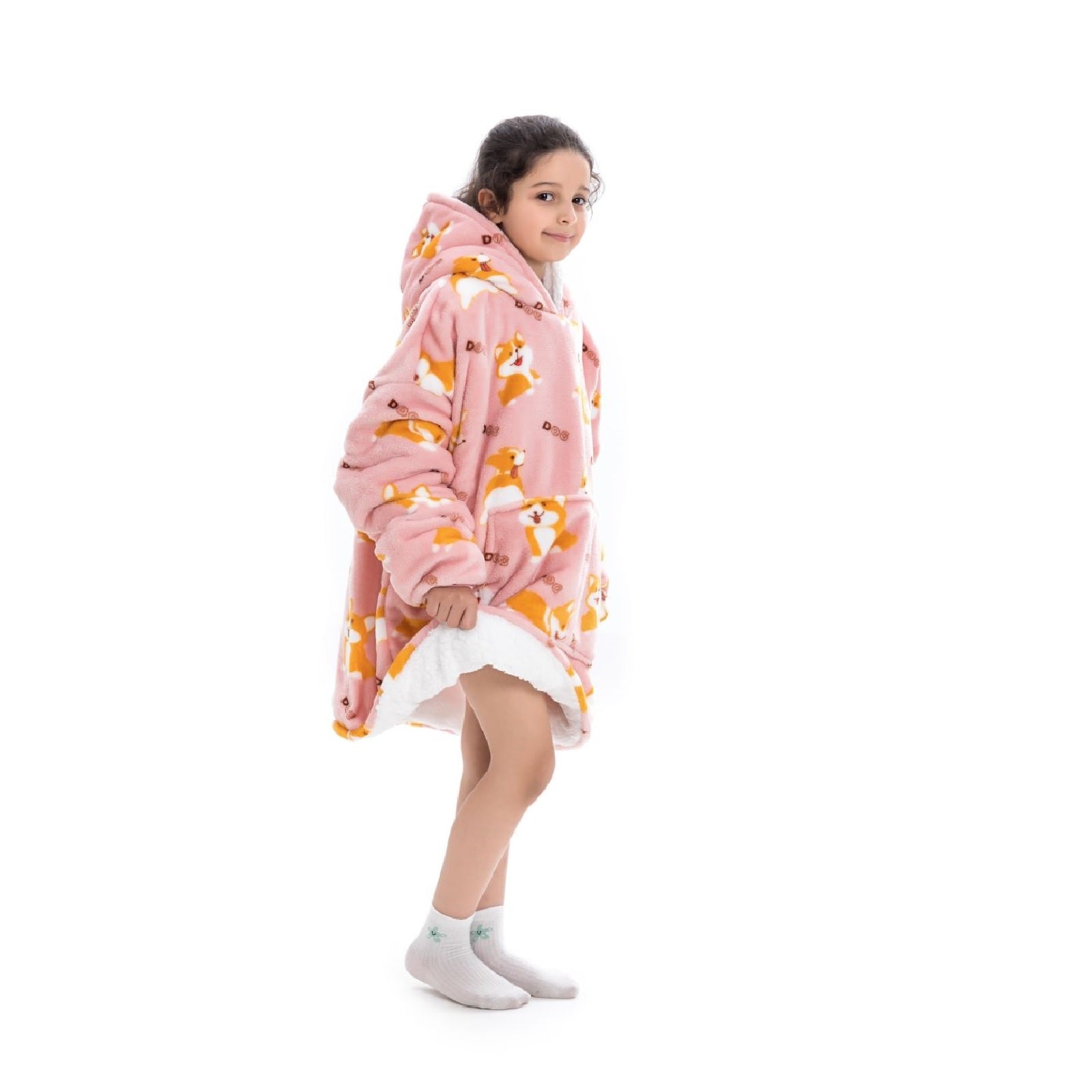 My Snuggy - Corgi Puppy Oversized Blanket Hoodie - Baby size