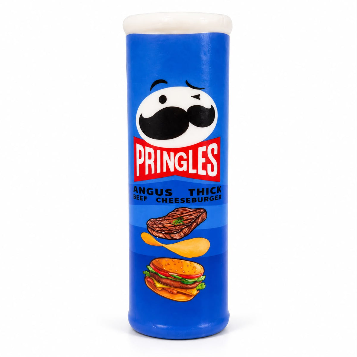 Navy Pringles - Beef Cheeseburger Flavor - Squishy