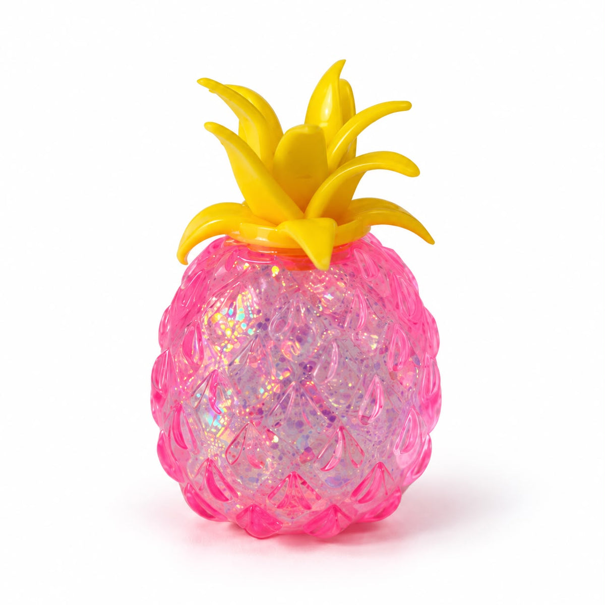 Pink Glitter Pineapple Squishy