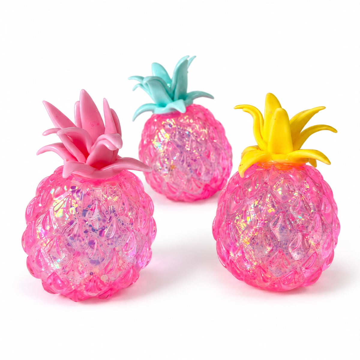 Pink Glitter Pineapple Squishy