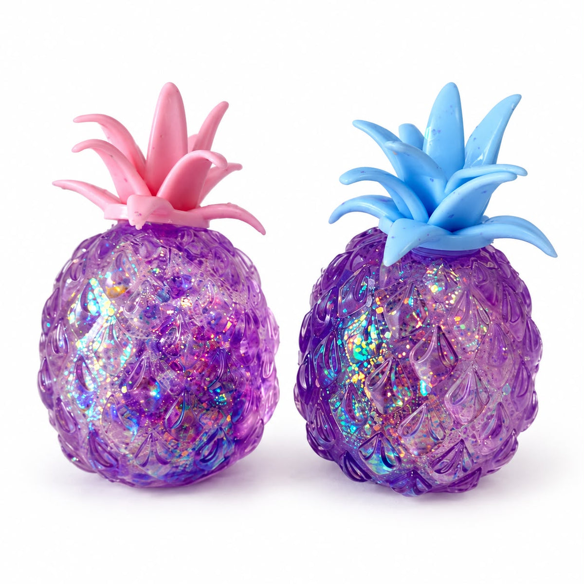 Purple Glitter Pineapple Squishy