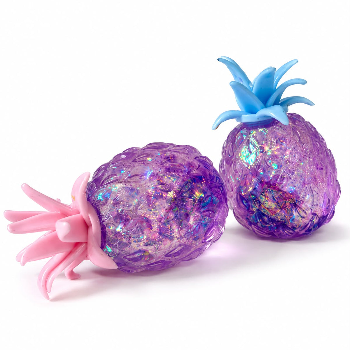 Purple Glitter Pineapple Squishy
