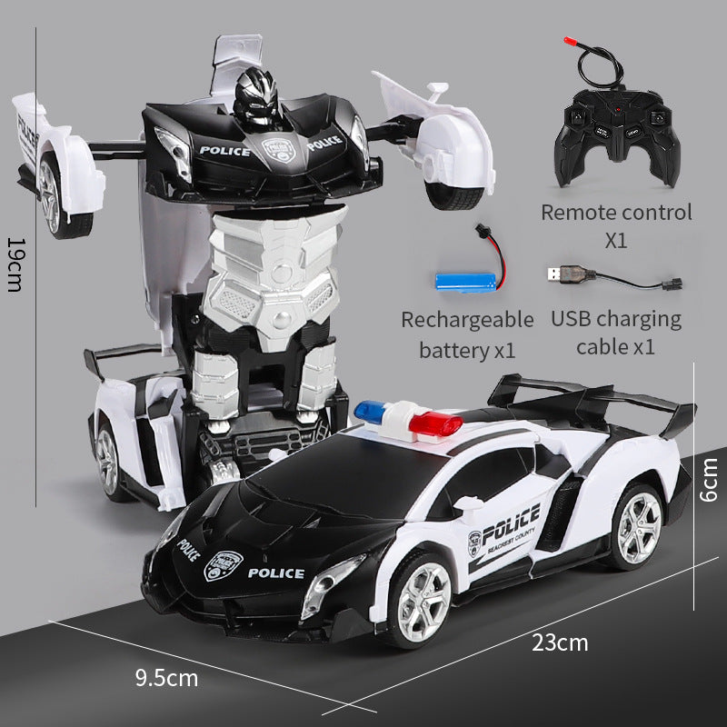 1:18 Transforming Remote Control Police Car